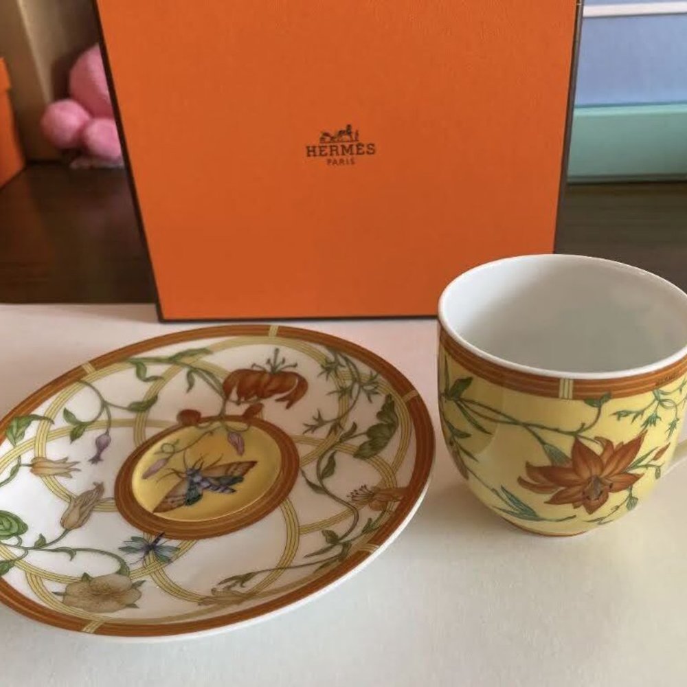 Hermes Siesta Espresson Cup and Saucer